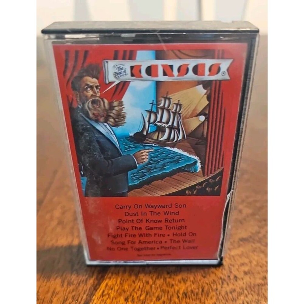 Kansas The Best of Kansas Cassette Tape Greatest Hits Classic Rock 1984